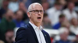 Head coach Dan Hurley of the Connecticut Huskies