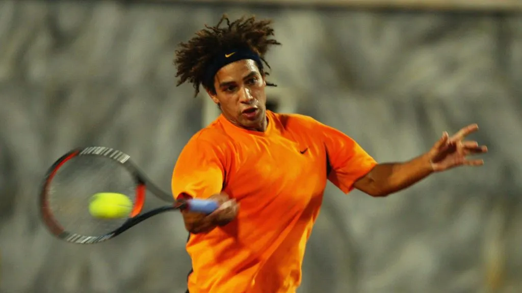James Blake in 2002 (Mike Hewitt/Getty Images)