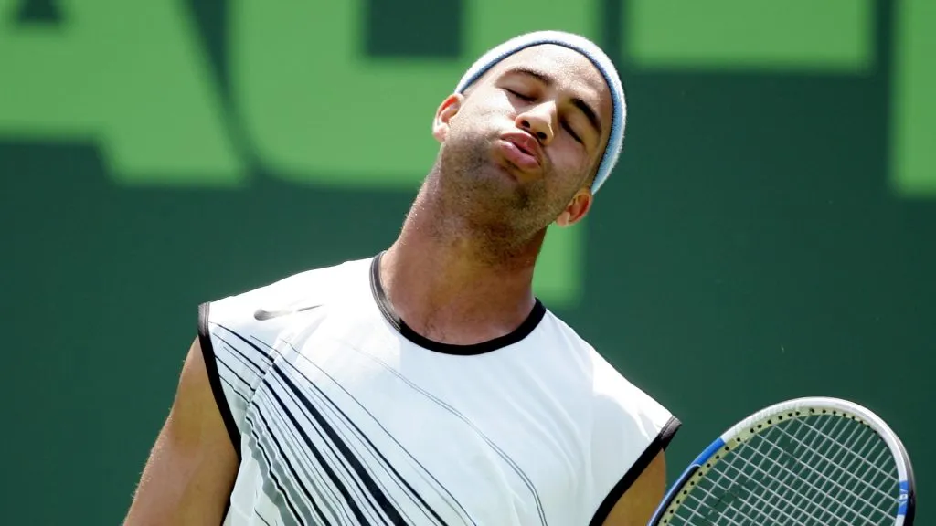 James Blake broke his neck in 2004 (&nbsp;Al Bello/Getty Images)
