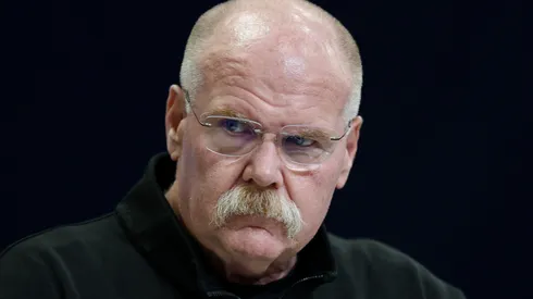 Head coach Andy Reid of the Kansas City Chiefs