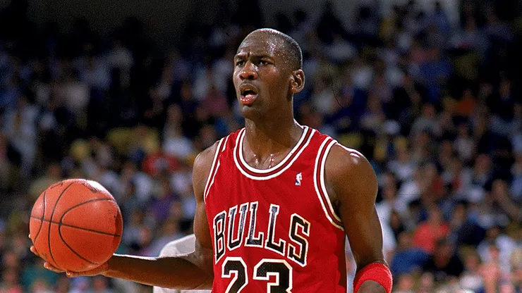 Michael Jordan was league MVP five times.