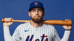 Brandon Nimmo #9 of the New York Mets.