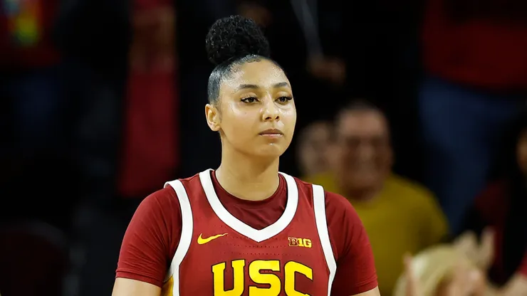 JuJu Watkins #12 of the USC Trojan.