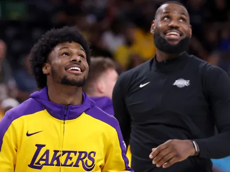 LeBron James sends a 7-words message after Bronny’s impressive performance with South Bay Lakers