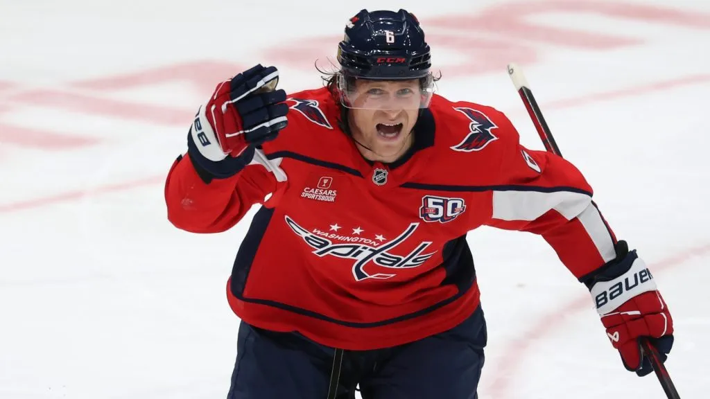 Jakob Chychrun of the Washington Capitals