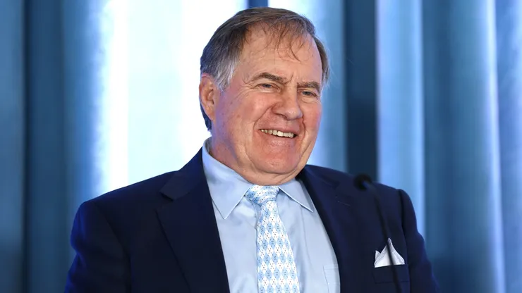 Head Coach Bill Belichick of the North Carolina Tar Heels
