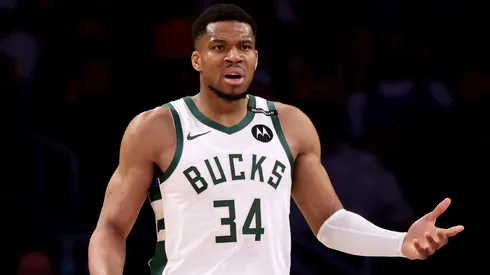 Bucks star Giannis Antetokounmpo.