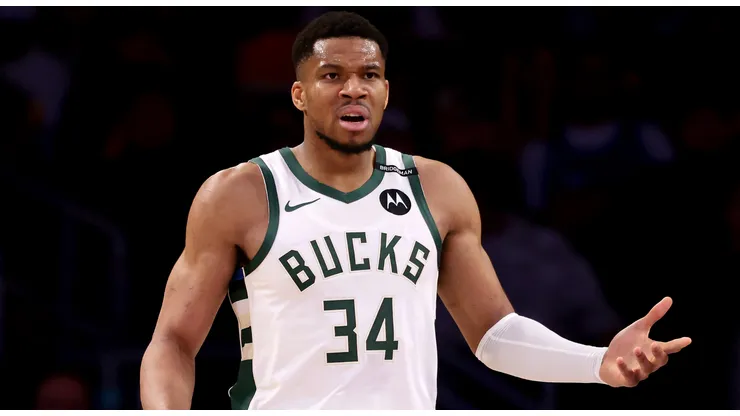 Bucks star Giannis Antetokounmpo.
