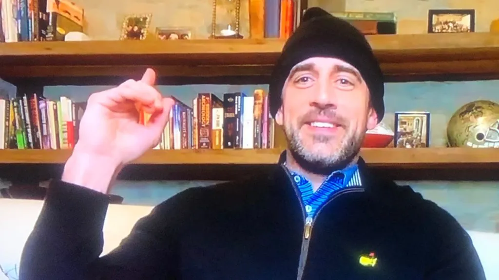 Aaron Rodgers in 2022. (Source: @ACTBrigitte)