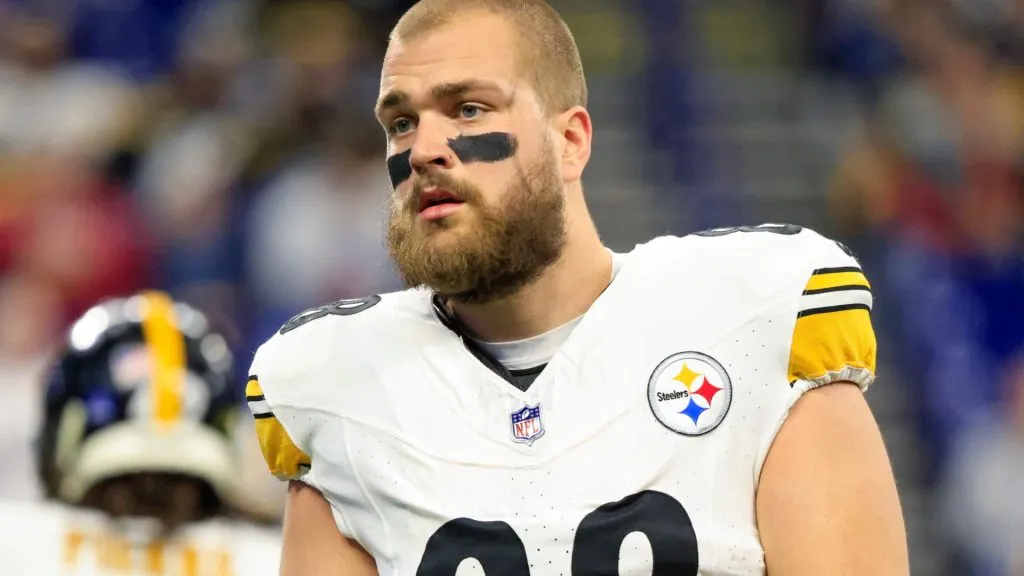 Pet Freiermuth looks on before a game.