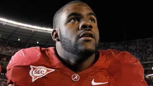 Mark Ingram #22 of the Alabama Crimson Tide against the Florida Gators at Bryant-Denny Stadium on October 2, 2010 in Tuscaloosa, Alabama.