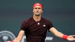 Alexander Zverev of Germany was eliminated from the 2025 Miami Open