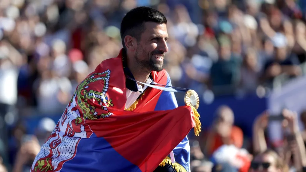 Djokovic won the 2024 Paris Olympics, completing the Golden Slam (&nbsp;Maja Hitij/Getty Images)