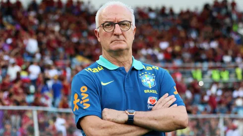 Dorival Junior, Head Coach of Brazil looks on prior to the South American FIFA World Cup 2026 Qualifier match between Venezuela and Brazil at Estadio Monumental de Maturin on November 14, 2024 in Maturin, Venezuela.