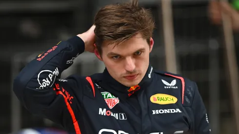 Max Verstappen after the race in China.