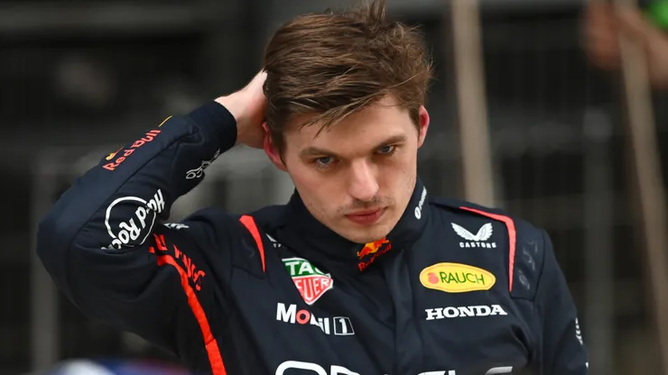Max Verstappen after the race in China.