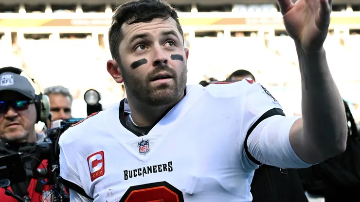 Baker Mayfield #6 of the Tampa Bay Buccaneers