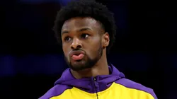 Bronny James, Los Angeles Lakers player.