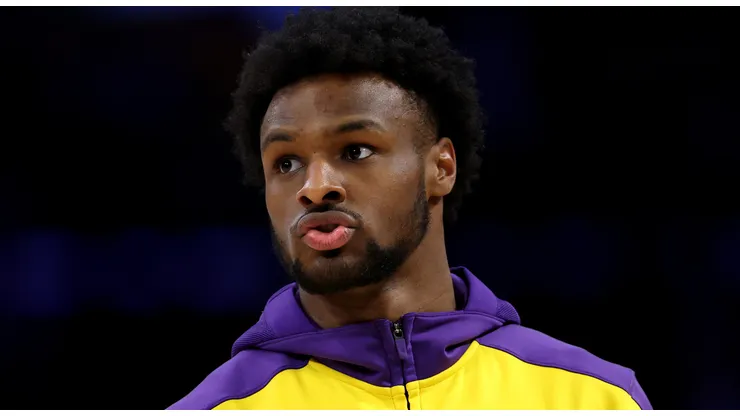 Bronny James, Los Angeles Lakers player.