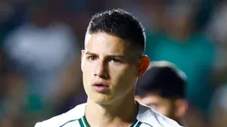 James Rodriguez of Leon looks on during the 10th round match between Leon and Tijuana as part of the Torneo Clausura 2025 Liga MX