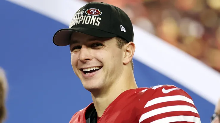 Brock Purdy at Levi's Stadium on January 28, 2024 in Santa Clara, California.
