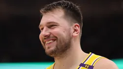 Luka Doncic #77 of the Los Angeles Lakers.