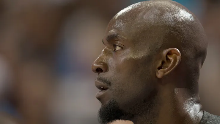 Boston Celtics icon Kevin Garnett.