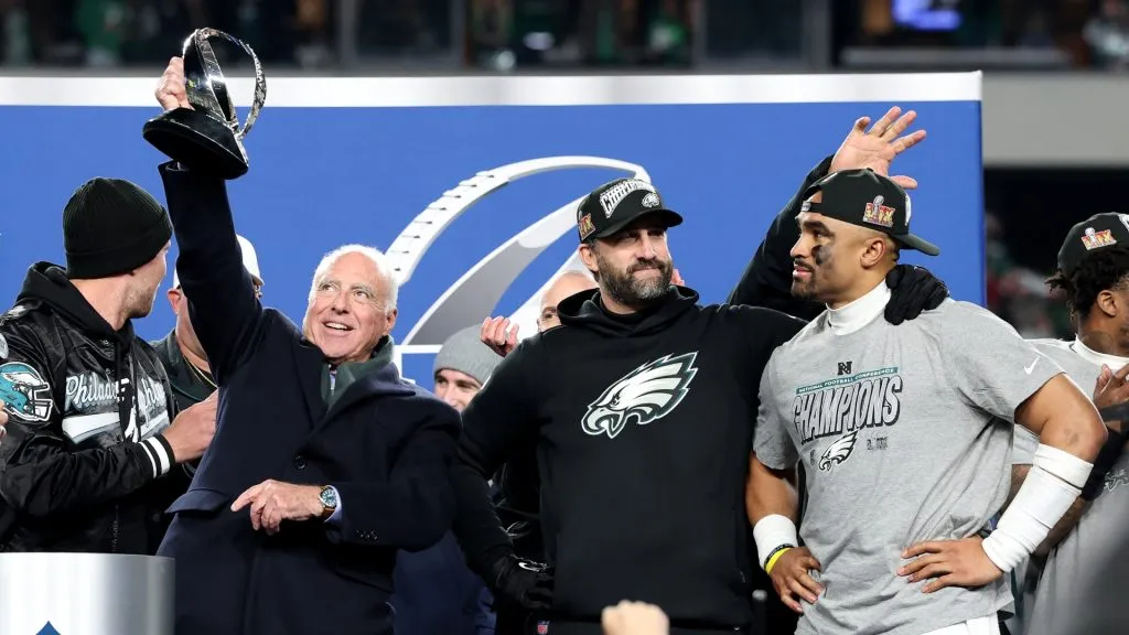 Nick Sirianni Jeffrey Lurie Jalen Hurts