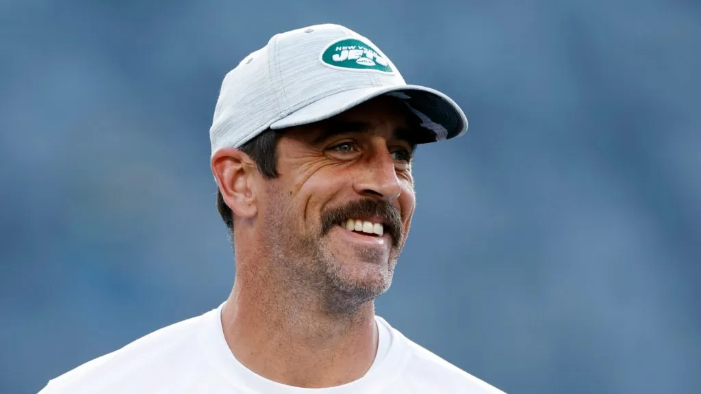 Aaron Rodgers former quarterback of the New York Jets