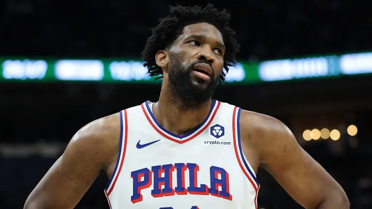 Sixers star Joel Embiid.