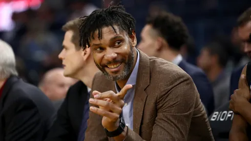 Tim Duncan spent 19 years with the San Antonio Spurs