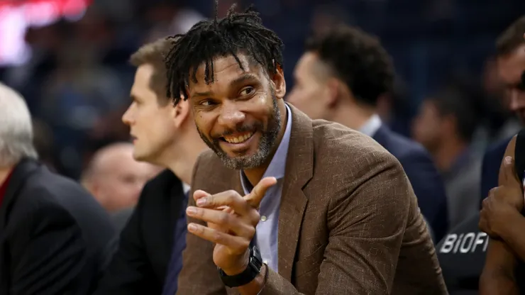 Tim Duncan spent 19 years with the San Antonio Spurs