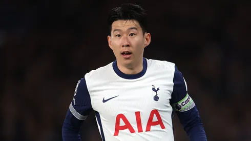 Son Heung-min of Tottenham Hotspur during the Premier League match against Chelsea FC.