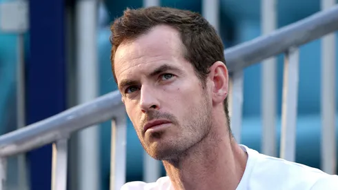 Andy Murray during the Miami Open