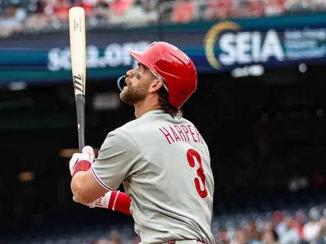 Harper sets bold goal for Phillies after watching Jalen Hurts shine with Eagles