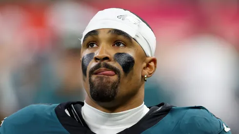 Jalen Hurts quarterback of the Philadelphia Eagles