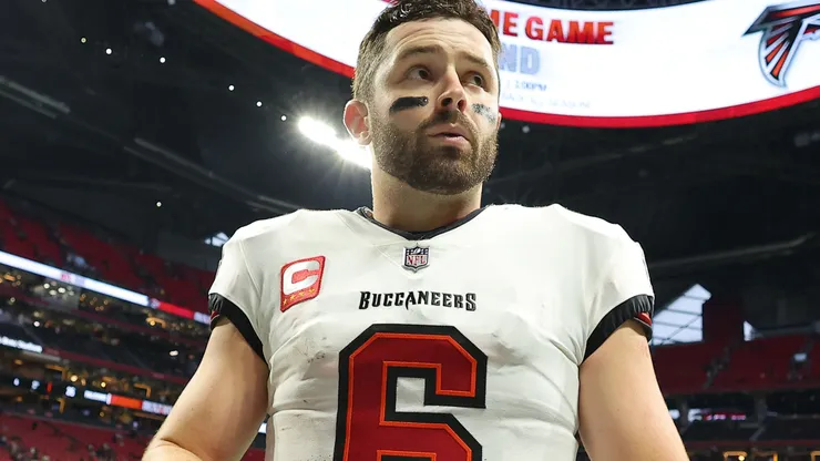 Baker Mayfield #6 of the Tampa Bay Buccaneers.