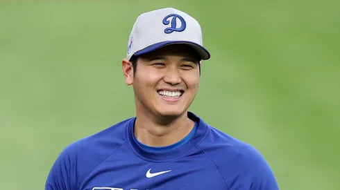 Shohei Ohtani #17 of the Los Angeles Dodgers.