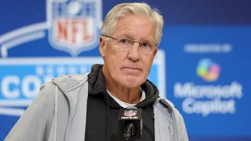 Head coach Pete Carroll of the Las Vegas Raiders.