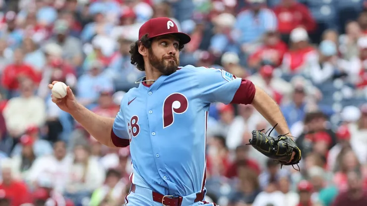 Jordan Romano #68 of the Philadelphia Phillies throws a pitch in the eighth inning during a game against the Colorado Rockies at Citizens Bank Park on April 3, 2025 in Philadelphia, Pennsylvania. The Phillies won 3-1.