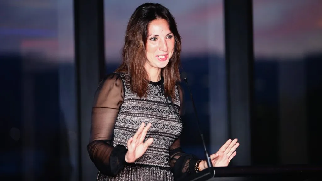 Myskina in 2014 while being Fed Cup captain (Mark Nolan/Getty Images)