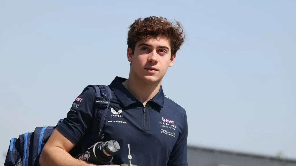 Colapinto during the China Grand Prix (Mark Thompson/Getty Images)