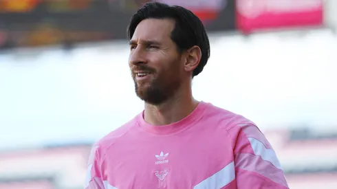 Lionel Messi was honored by an Argentine club