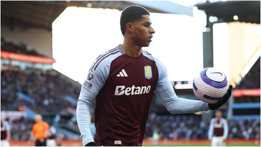 Marcus Rashford of Aston Villa – Dan Istitene/Getty Images