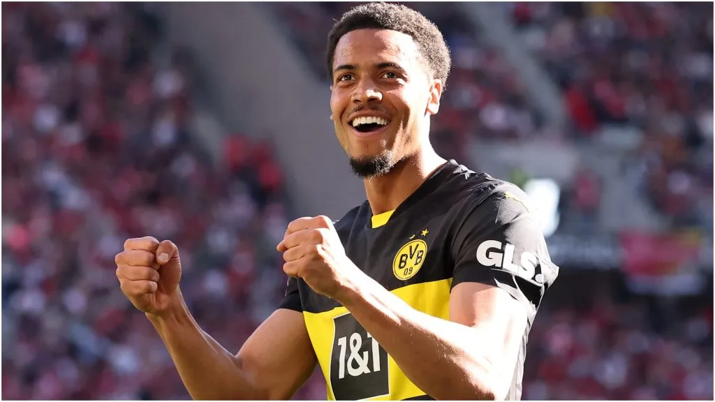 Felix Nmecha of Borussia Dortmund – Alex Grimm/Getty Images