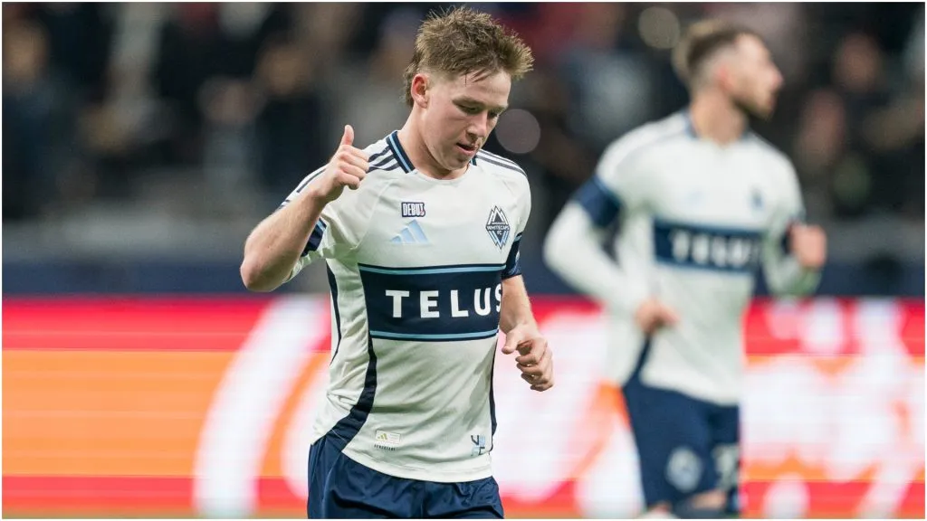 Tate Johnson of the Vancouver Whitecaps – Rich Lam/Getty Images