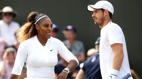 Serena Williams and Andy Murray played mixed doubles in 2019 Wimbledon