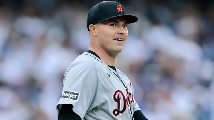 Tarik Skubal #29 of the Detroit Tigers