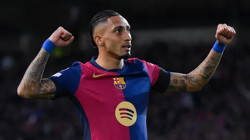 Brazilian star Raphinha scored another goal in the Champions League.