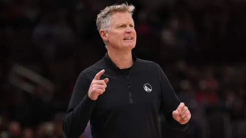 Head coach Steve Kerr of the Golden State Warriors.